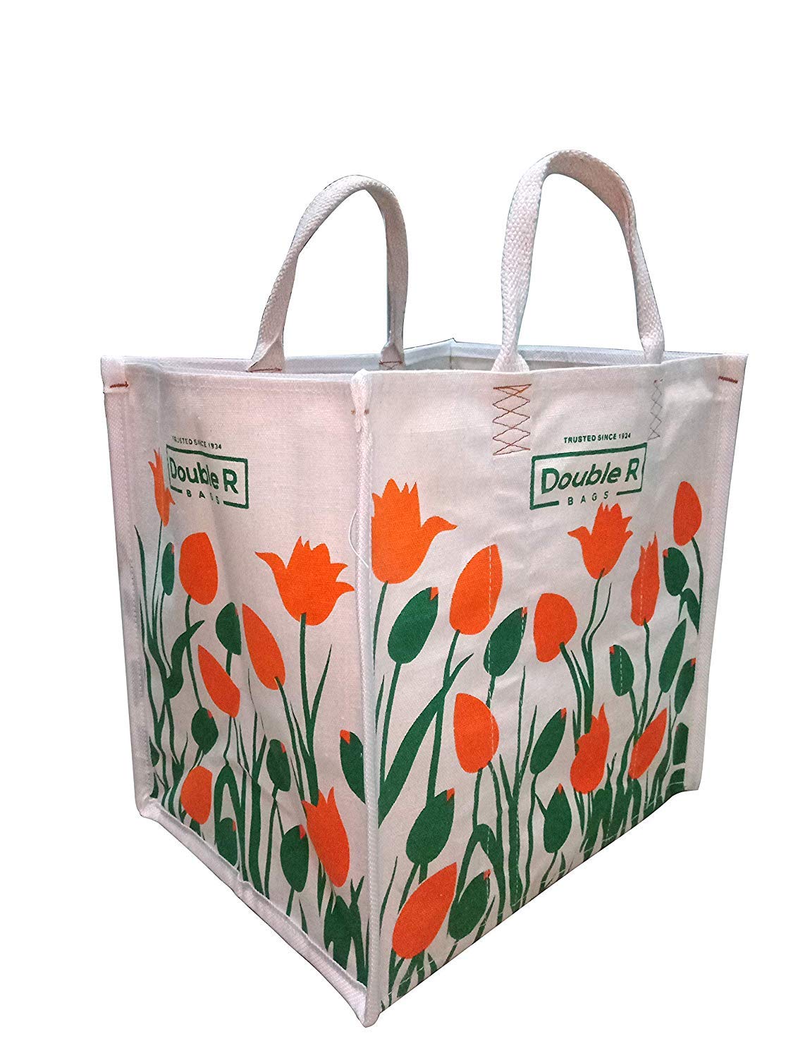 DOUBLE R BAGS White Canvas Shopping Bags Amazon.in Bags, Wallets and