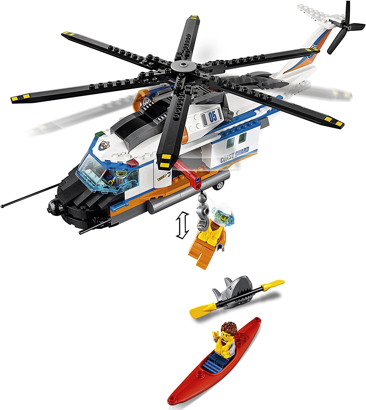 lego city heavy duty rescue helicopter