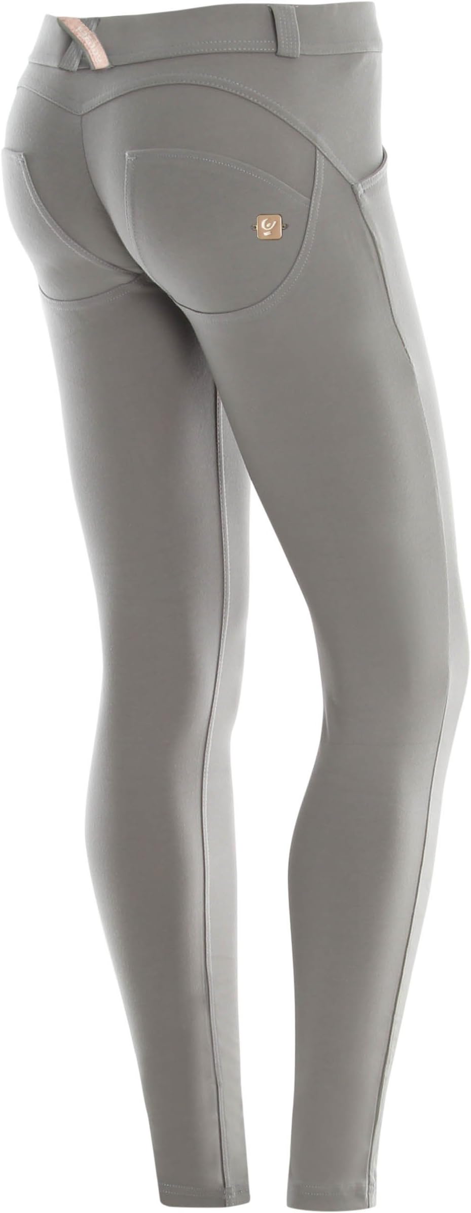 FREDDY WR.UP® SHAPING EFFECT Waist: Low Fit: Skinny (L, Light Grey)