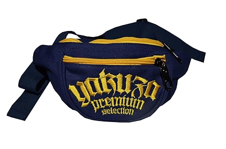 Yakuza Premium 2161 Gürteltasche Hip Pack Bumbag Waistbag Bauchtasche (one size, blau)