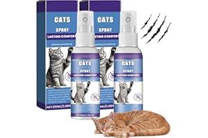 2Pcs Cat Deterrent Spray, Stop Cats Scratching Furniture, Cats Scratching Spray to Protect Furniture and Sofas for Indoor & O