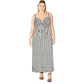 City Chic Women's Plus Size Dress - Stripe Nova