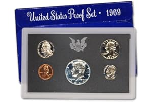 US MINT 1969 S US Proof Set Superb Gem Uncirculated