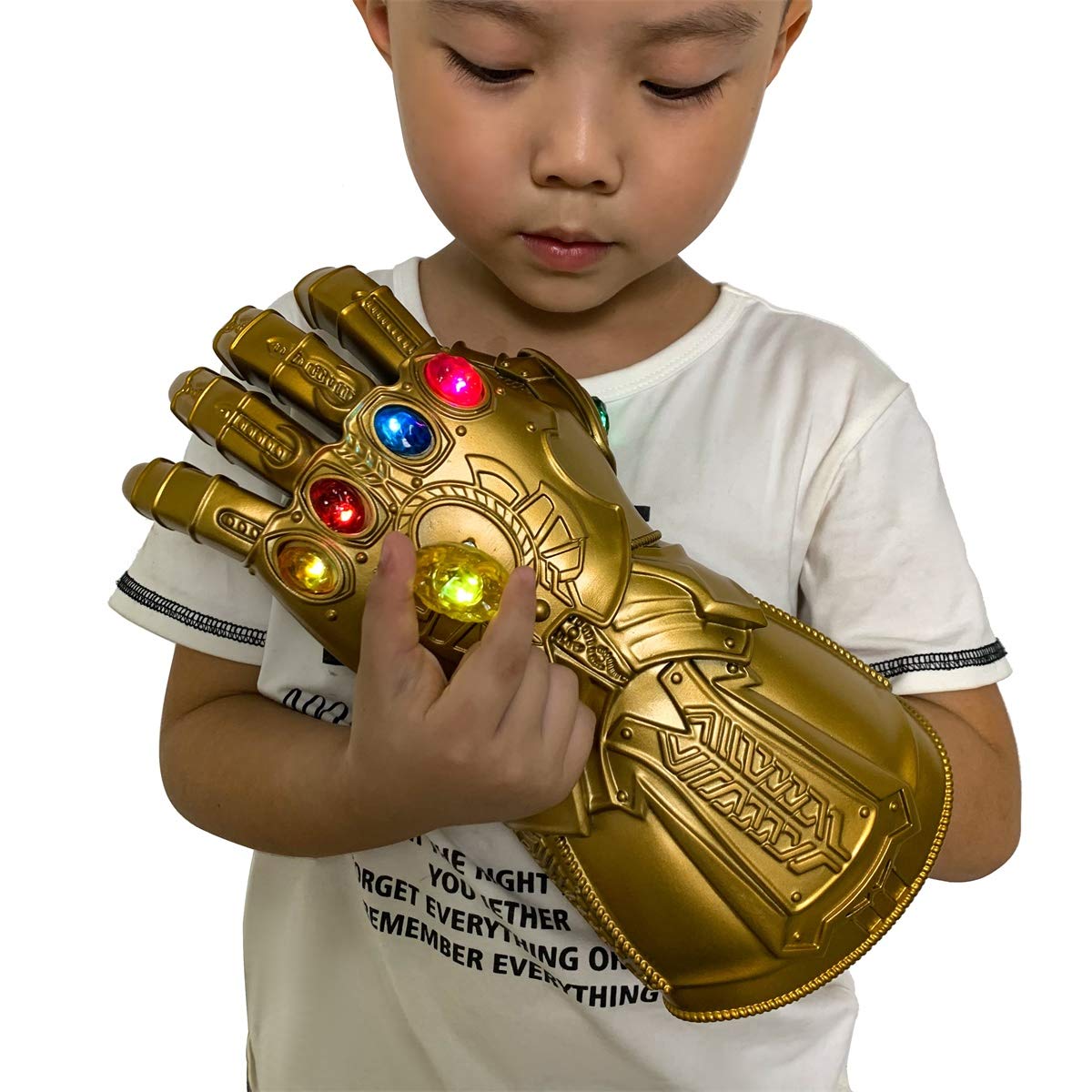 infinity gauntlet toy with removable stones
