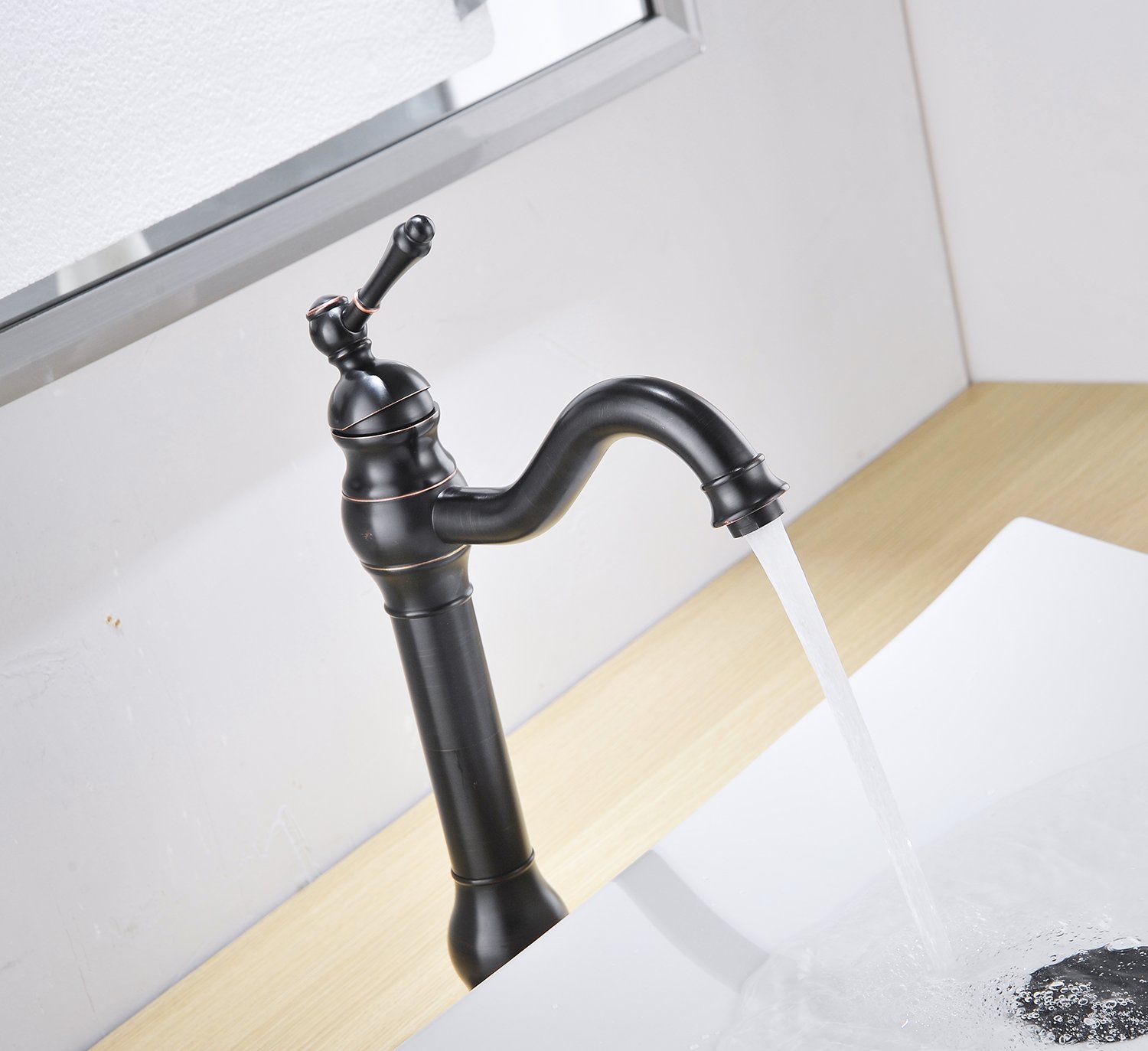 Restroom Fixtures Greenspring Tall Waterfall Spout Single Handle