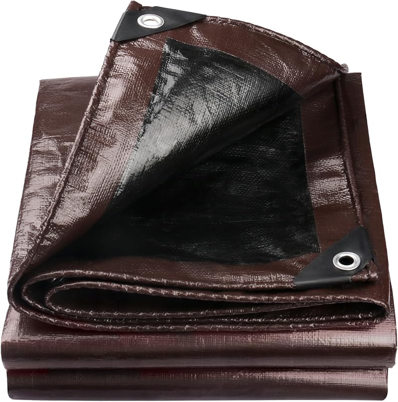 Onarway Tarpaulin Waterproof 2m x 3m 150GSM Ground Sheet with Grommets