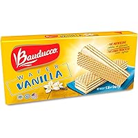 Bauducco Vanilla Wafers - Crispy Wafer Cookies With 3 Delicious, Indulgent, Decadent Layers of Vanilla Flavored Cream - Delic
