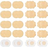 WITROMAN 40 Pieces Disposable Nipple Covers, Pasties, Petals