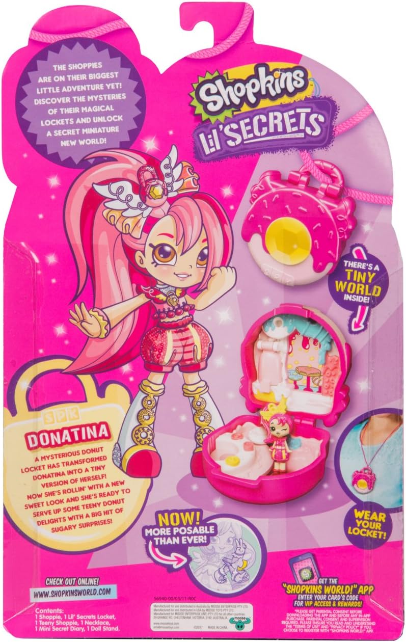 shopkins lil secrets donut shop