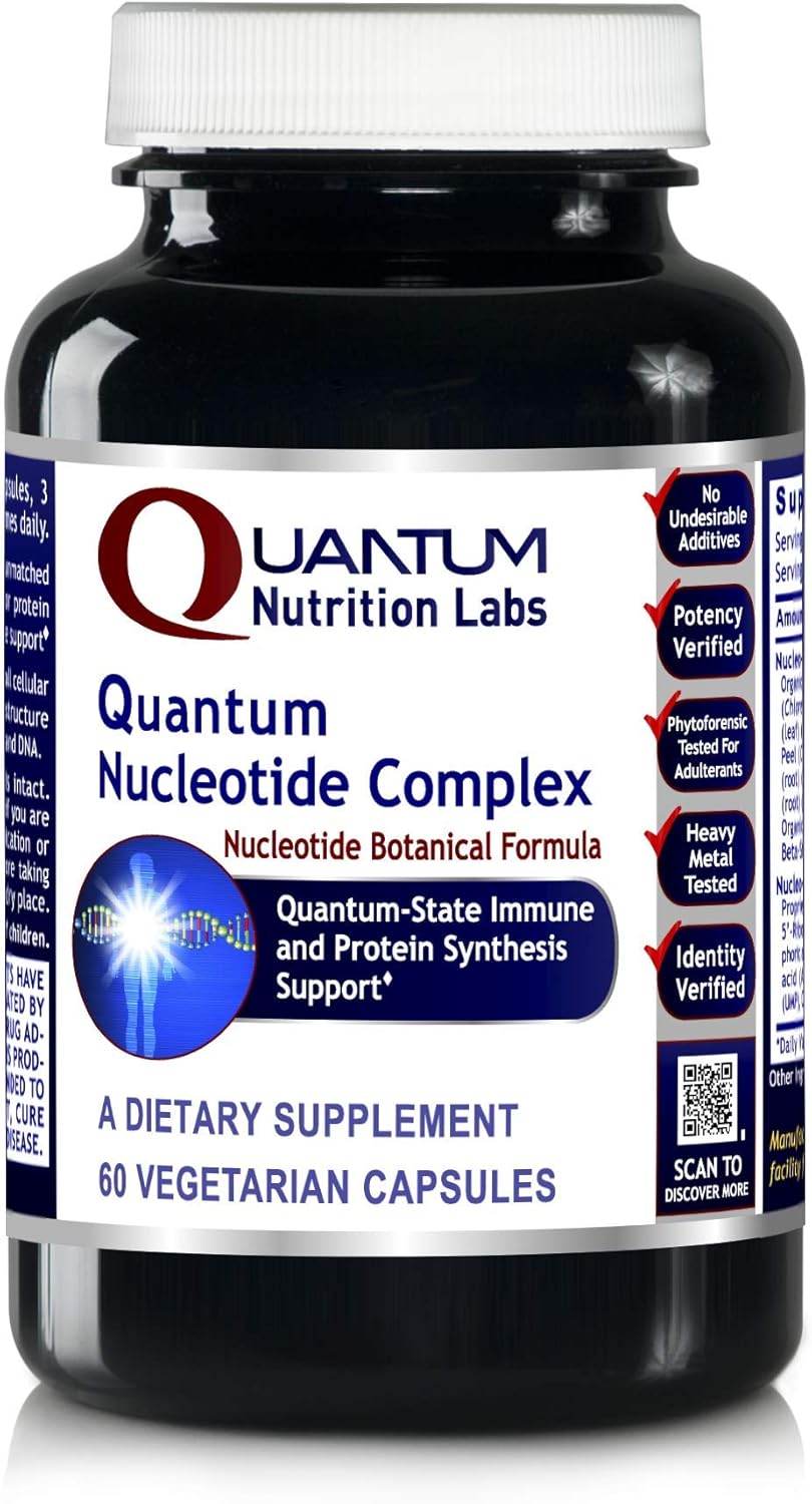 Quantum Nucleotide Complex, 60 Vegetarian Capsules with Nucleotides for