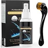 5% Minoxidil Spray for Men’s Hair Loss, Faster & Thicker Hair Growth, Hair Regrowth, Get Thicker Fuller Hair, Reactivates Fol