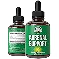 Peak Performance Adrenal Support Supplements to Restore Energy from Adrenal Fatigue. Liquid Drops Complex for Women and Men. Supports Healthy Cortisol Management. Supplement with Adaptogens