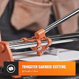 VonHaus 430mm Manual Tile Cutter 12mm Thick Cutting 430mm Wide view 3