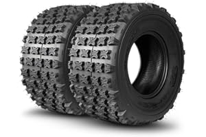 TRIPOWER 2 pcs 18x9.5-8 ATV UTV Tires 18x9.5x8 Lawn Mower Sport Off-Road Tire, Turf Mud Sand Trail Tires, 4PR, Tubeless