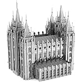 Fascinations Metal Earth Premium Series Salt Lake City Temple 3D Metal Model Kit