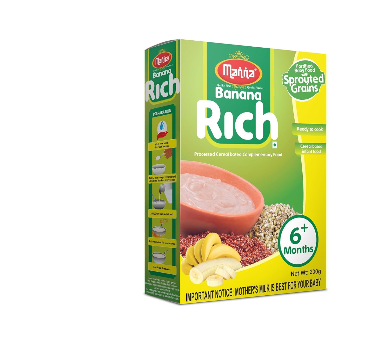 green gram powder for babies