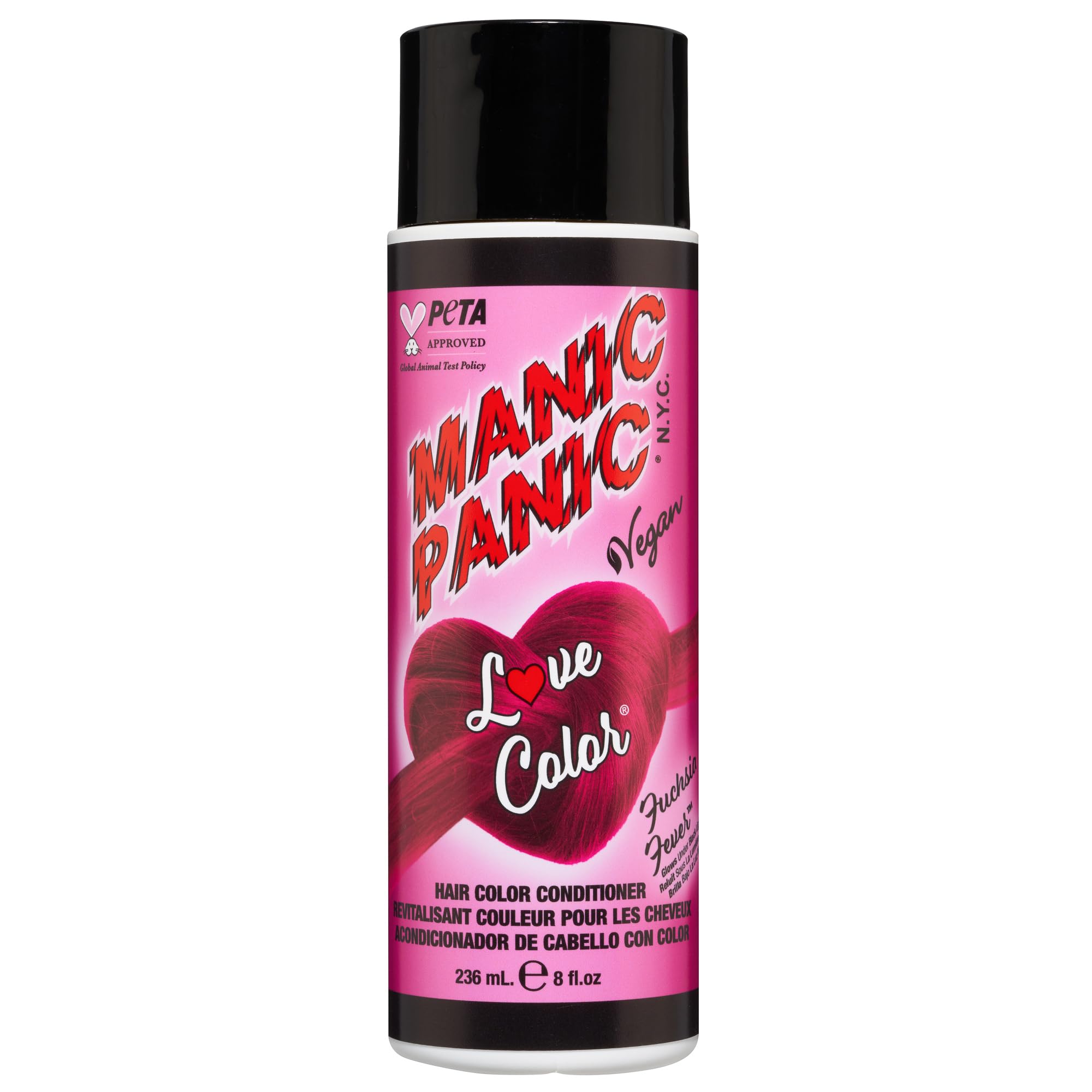 Manic Panic Love Color® Colour Depositing Conditioner (Fuschia Fever)