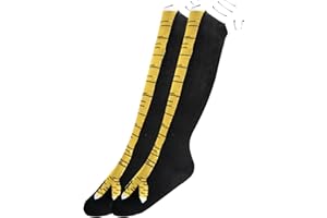 Crazy Funny Chicken Feet Socks for Women Men, 3D Novelty Gag Gift Stocking Stuffers, White Elephant Gifts for Adults