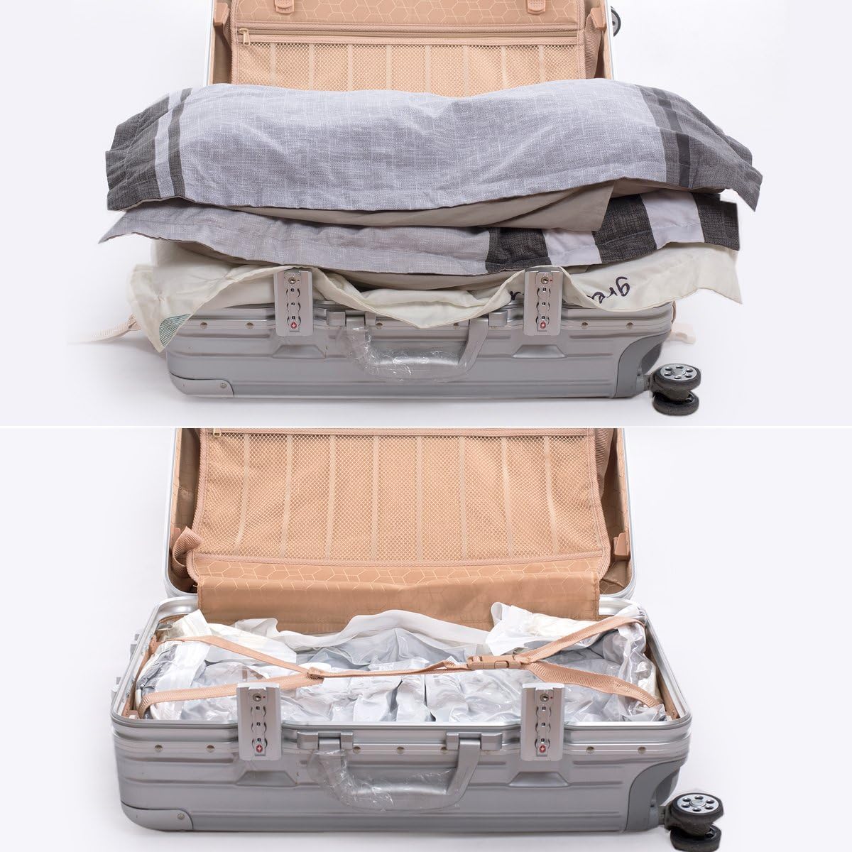 Sacchetti Sottovuoto Piumoni 12 Sacchetti Sottovuoto Per Viaggio