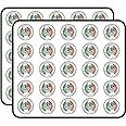 Mexico Flag Grunge Stamp Art Decor Sticker for Scrapbooking, Calendars, Arts, Kids DIY Crafts, Album, Bullet Journals 50 Pack