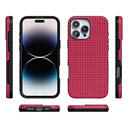 Casely iPhone 16 Pro Max Case | Best Dressed | Red