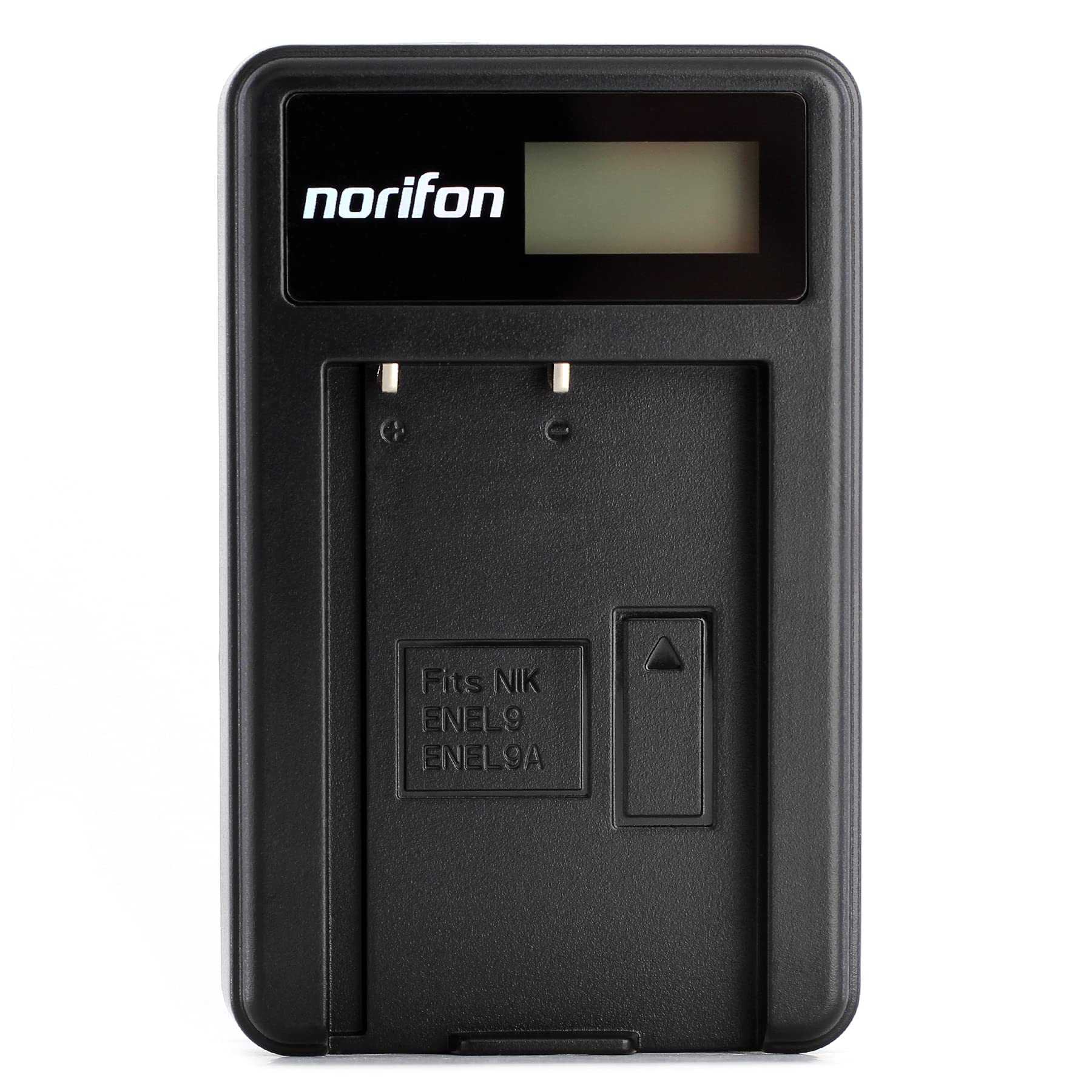 Norifon EN-EL9 LCD USB Charger for Nikon D3000, D40, D40x, D5000, D60 Camera and More