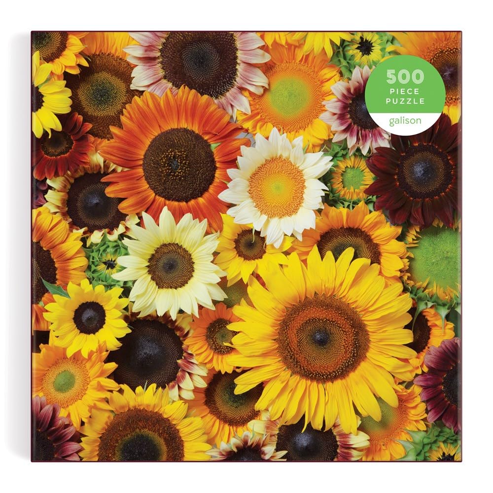 Galison Sunflower Blooms 500 Piece Puzzle from Galison - 20