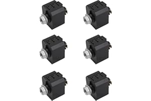 KAYYELAMP Set of Six H-Type Single Circuit 3-Wire Track Adapter Light Fittings Track Accessories Standing Finish for Stage Lighting DIY Halo System Compatible Parts Black Tracking Connectors