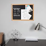 Amazon Basics Chalkboard 43 x 58.4 cm Black Magnetic Wall Mountable view 7