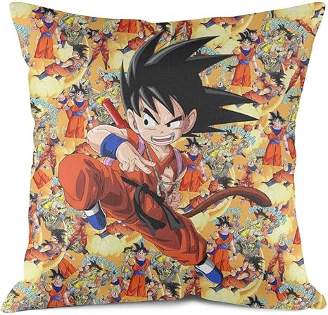 Amazon Co Jp 枕カバー 純綿 ソファ背当て おしゃれ 柔らかい 雑貨 水洗いok プリント おくりもの ドラゴンボールgt Op ホーム キッチン