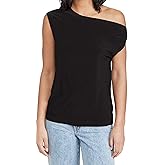 Norma Kamali womens Shirt, Black, Medium US