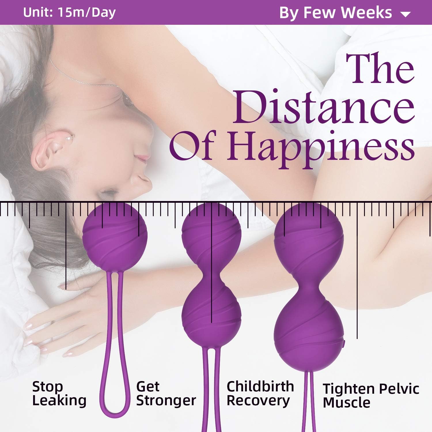 Ben Wa Balls for Bladder Control & Pelvic Floor Exercises for Beginners & Advanced by Razemate: Health & Personal Care