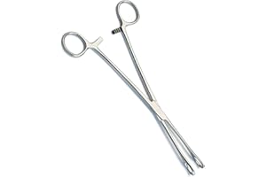 GRAHAM-FIELD Grafco Foerster Sponge Forceps, Curved & Serrated Tips, 9.5" Long, 2734