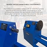 T-Mech Wood Lathe 1m Variable Speed 400W Max Ø350mm Chisels Included view 7