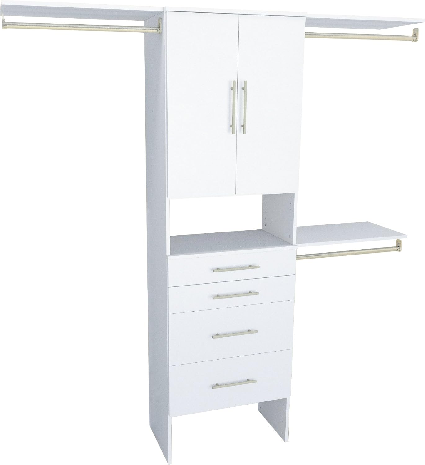 Amazon Com Closetmaid 1937340 Suitesymphony Modern 25 Inch Closet