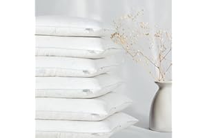 Cloudote Goose Feather Down Throw Pillow Insert (13"x21", Pack of 1), Decorative Pillow for Sofa, Couch, Bed, Chair Cushion