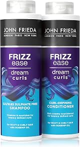 John Frieda Frizz Ease Dream Curls Shampoo & Conditioner 2x500ml Curl Haircare view 1