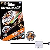 Beyblade X Rock Golem 1-60UN UX Starter Pack Set with Takara Tomy Defense Type Top and Launcher, Battling Tops Game Toys, Age