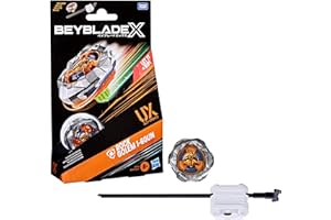 Beyblade X Rock Golem 1-60UN UX Starter Pack Set with Takara Tomy Defense Type Top and Launcher, Battling Tops Game Toys, Age