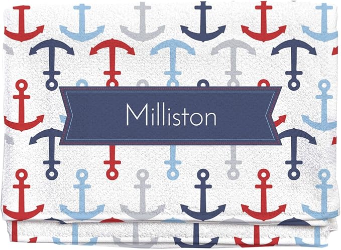 monogrammed kids towels