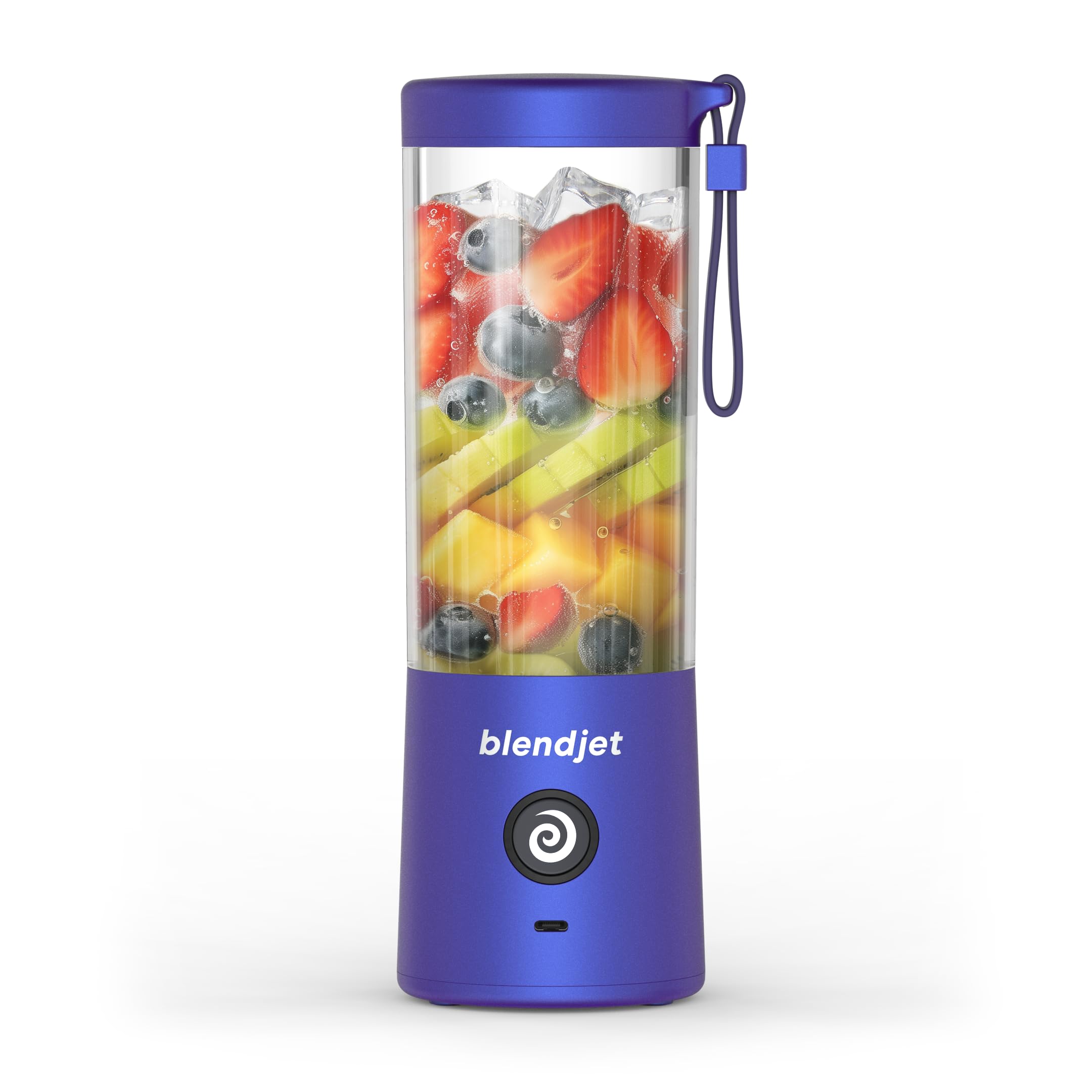 Photo 1 of BlendJet Portable Blender for Smoothies & Shakes - 16oz BlendJet 2 Cordless Personal Small Blender, USB-C Rechargeable, Self Cleaning - Mini Travel Blender with Stainless Steel Blade (Galaxy Metallic)