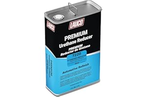 LAUCO Standard Urethane Grade Reducer (7220), 1 Gallon, 60°F - 77°F - for Automotive Paint and Industrial Paint Use - High Performance Automotive Grade