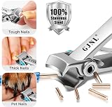 GJNL Toenail Clippers for Thick Nails Angled Head Large Opening 16mm view 8