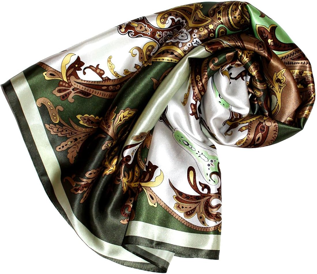LORENZO CANA HighEnd Scarf Foulard 100 Silk 35'' x 35'' 90 cm x 90 cm