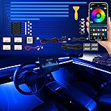 Acrylic Interior Car LED Strip Light with Wireless