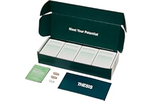 Thesis Motivation - Nootropic Brain Support Supplement - Promotes Healthy Brain Energy, Focus & Beat Procrastination - Artichoke Extract, Dynamine, L-Phenylalanine & L-Theanine - 24 Servings