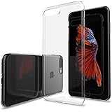 Luvvitt Ultra Slim iPhone 7 Plus/iPhone 8 Plus Case with Flexible and Easy Grip TPU Rubber for Apple iPhone 7 Plus (2016) and iPhone 8 Plus (2017) - Clear