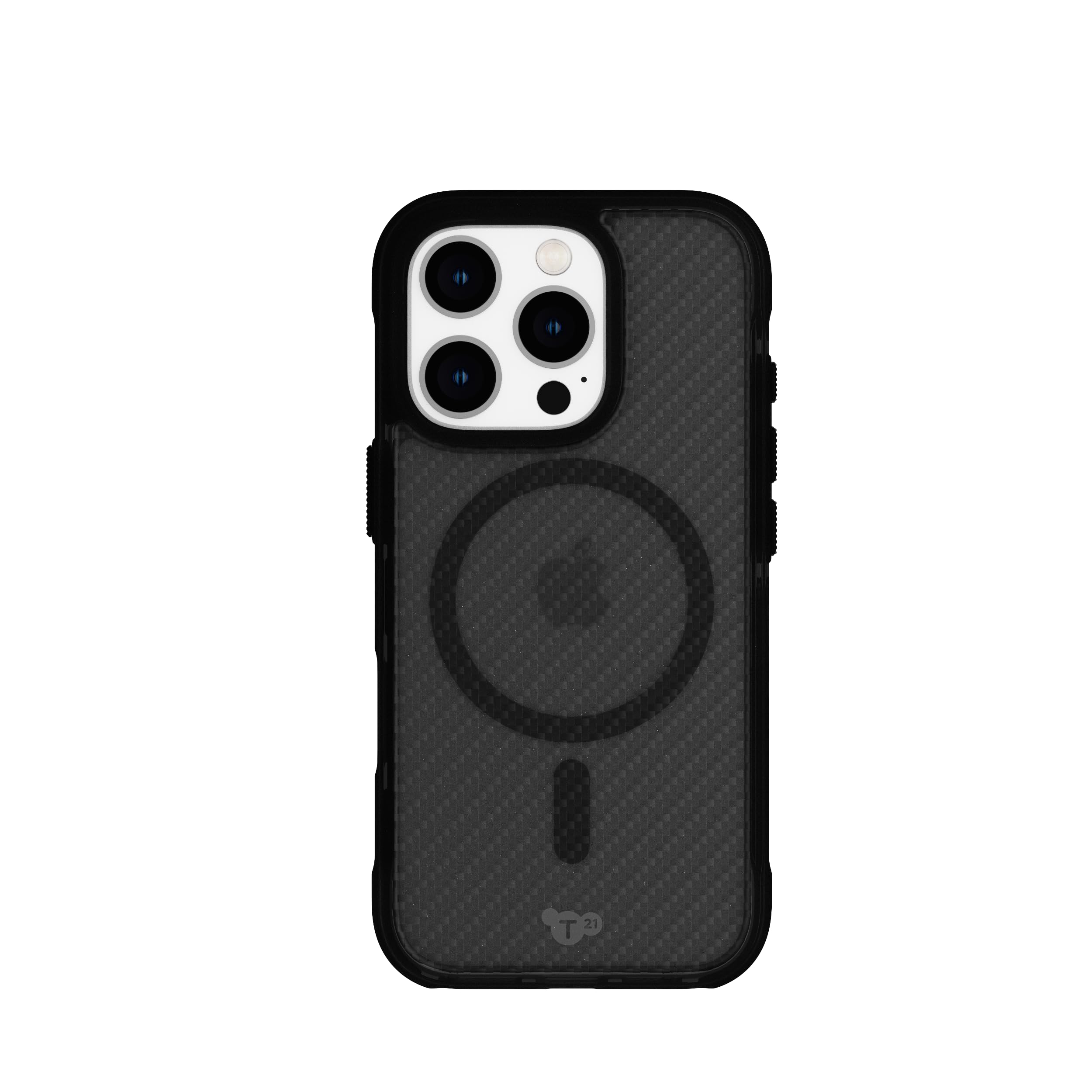 tech21 EvoArmor for iPhone 16 Pro Compatible with MagSafe - Impact Protection Case 21x Military Standard Tested in Black