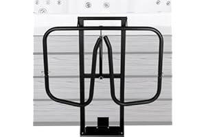 REGMICS Hot Tub Cover Lift, Hot Tub Cover Caddy,Hydraulic Lifter Universal Assist Hot Tub Cover Lifter Removal System with Reinforced Brackets