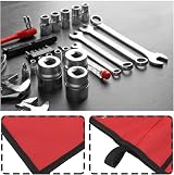 Be In Your Mind 25 Pocket Tool Roll Bag Wrench Spanner Plier Screwdriver Storage view 3